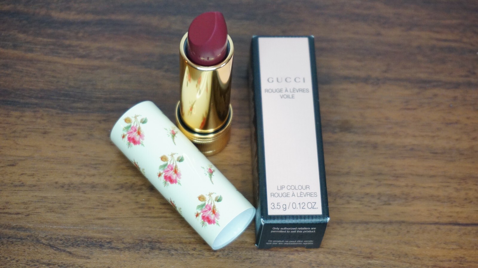 GUCCI ROUGE A LEVRES VOILE LIP COLOUR 3.5g (0.12oz.) 506 LOUISE RED NEW |  eBay